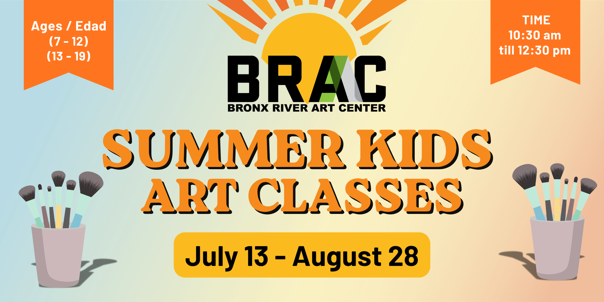 BRAC 2026 Summer Kids Art Classes
